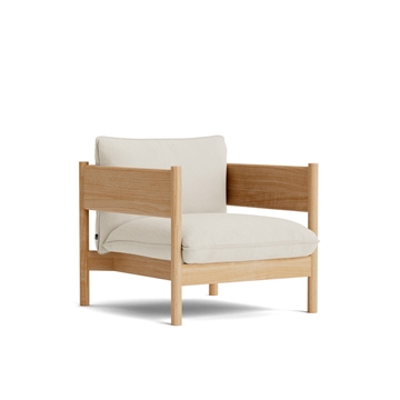 HAY Arbour Club Fåtölj - Upholstery Vidar- 1511/Oiled Oak